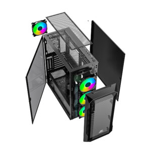 Ant Esports ICE-410TG 1 mid-tower gaming PC cabinet – Omkar Softech
