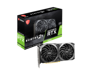 MSI RTX 3060 Ventus 2X 12GB OC GPU with advanced cooling for desktop PCs – Omkar Softech